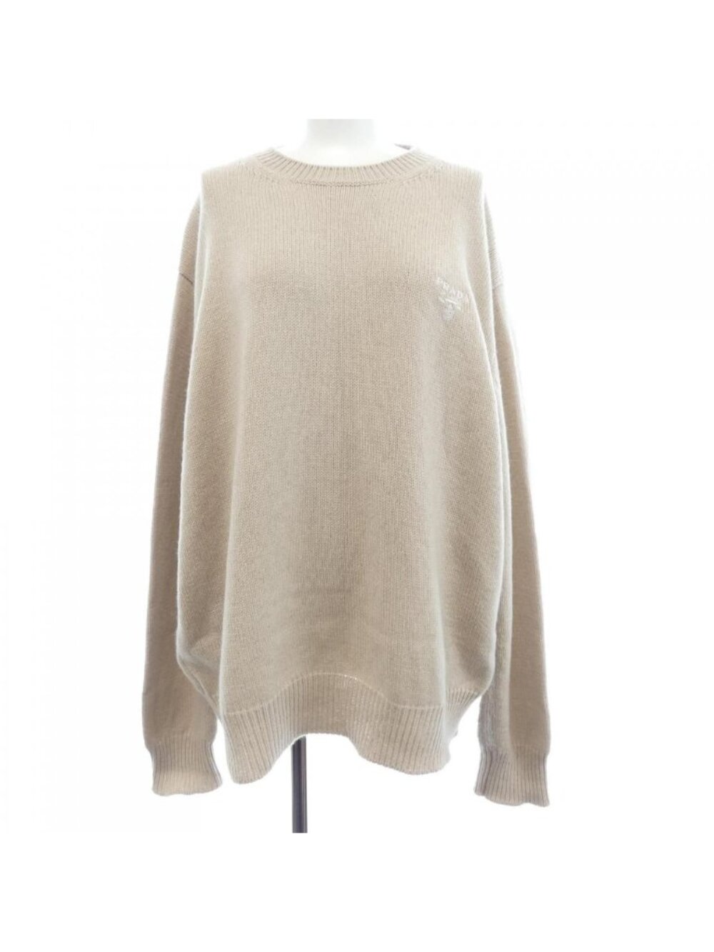 Prada Cashmere Crew Neck Sweater Knit
